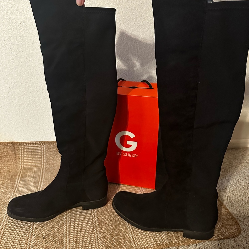 Guess Suede Boots Size 8